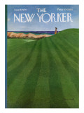 The New Yorker Cover - August 12, 1974 Premium Giclee Print by Albert Hubbell