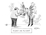 Fight of Flight - Cartoon Premium Giclee Print by Mike Twohy