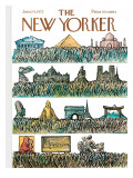 The New Yorker Cover - June 24, 1972 Premium Giclee Print by Arthur Getz
