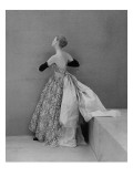 Vogue - October 1951 Premium Photographic Print by Henry Clarke
