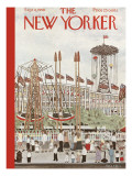 The New Yorker Cover - September 6, 1958 Premium Giclee Print by Vestie E. Davis