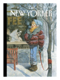The New Yorker Cover - February 5, 2007 Premium Giclee Print by Peter de Sève
