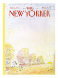 The New Yorker Cover - June 6, 1983 Premium Giclee Print by Jean-Jacques Sempé