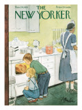 The New Yorker Cover - November 24, 1951 Premium Giclee Print by Perry Barlow