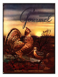 Gourmet Cover - November 1945 Premium Giclee Print by Henry Stahlhut