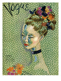Vogue Cover - July 1935 Premium Giclee Print by Cecil Beaton