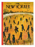 The New Yorker Cover - January 17, 1953 Premium Giclee Print by Abe Birnbaum