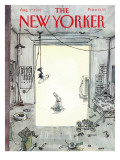 The New Yorker Cover - August 17, 1992 Premium Giclee Print by George Booth