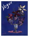 Vogue Cover - March 1938 Premium Giclee Print by Christian Berard