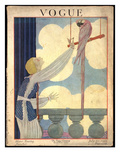Vogue Cover - July 1919 Premium Giclee Print by Georges Lepape