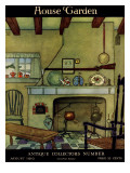 House & Garden Cover - August 1919 Premium Giclee Print by Harry Richardson