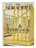 The New Yorker Cover - March 22, 1969 Premium Giclee Print by James Stevenson