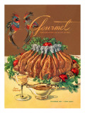 Gourmet Cover - November 1954 Premium Giclee Print by Henry Stahlhut