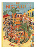 The New Yorker Cover - April 25, 1953 Premium Giclee Print by Ilonka Karasz