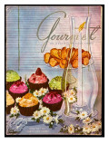 Gourmet Cover - August 1951 Premium Giclee Print by Henry Stahlhut