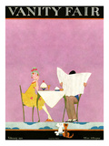Vanity Fair Cover - February 1921 Premium Giclee Print by A. H. Fish