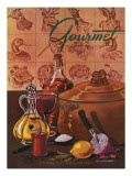 Gourmet Cover - November 1948 Premium Giclee Print by Henry Stahlhut