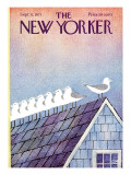 The New Yorker Cover - September 11, 1971 Premium Giclee Print by Charles E. Martin