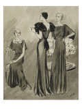 Vogue - September 1932 Premium Giclee Print by Lee Ericson