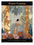 House & Garden Cover - September 1917 Premium Giclee Print by Porter Woodruff