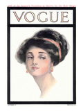 Vogue Cover - October 1910 Premium Giclee Print by Helen Dryden