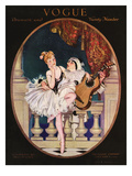 Vogue Cover - November 1913 Premium Giclee Print by Frank X. Leyendecker