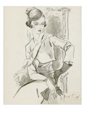 Vogue - April 1932 Premium Giclee Print by Cecil Beaton