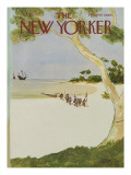 The New Yorker Cover - October 13, 1975 Premium Giclee Print by James Stevenson