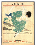 Vogue Cover - June 1918 Premium Giclee Print by Georges Lepape
