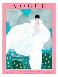 Vogue Cover - May 1925 Premium Giclee Print by Georges Lepape