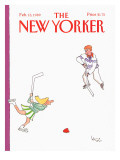 The New Yorker Cover - February 13, 1989 Premium Giclee Print by Arnie Levin