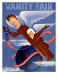Vanity Fair Cover - October 1935 Premium Giclee Print by  Garretto