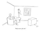 "Polly wants a flu shot." - New Yorker Cartoon Premium Giclee Print by Michael Shaw