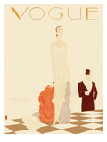 Vogue Cover - December 1925 Premium Giclee Print by Eduardo Garcia Benito