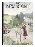 The New Yorker Cover - June 4, 1949 Premium Giclee Print by Perry Barlow