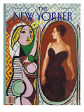 The New Yorker Cover - November 23, 1992 Premium Giclee Print by Russell Connor