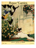 House & Garden Cover - July 1916 Premium Giclee Print by Charles Livingston Bull
