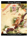 House & Garden Cover - November 1916 Premium Giclee Print by Charles Livingston Bull