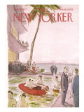 The New Yorker Cover - August 19, 1972 Premium Giclee Print by James Stevenson