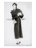 Vogue - November 1933 Premium Giclee Print by René Bouét-Willaumez