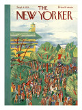 The New Yorker Cover - September 8, 1934 Premium Giclee Print by Ilonka Karasz