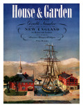 House & Garden Cover - June 1939 Premium Giclee Print by Louis Bouché