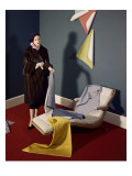 House & Garden - September 1950 Premium Photographic Print by Herbert Matter