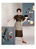 House & Garden - January 1952 Premium Photographic Print by Constantin Joffé
