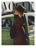 Vogue Cover - September 1945 Premium Giclee Print by Constantin Joffé