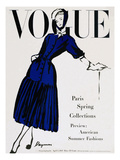 Vogue Cover - April 1947 Premium Giclee Print by Unknown Dagmar