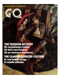 GQ Cover - September 1970 Premium Giclee Print by Peter Levy