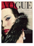 Vogue Cover - September 1959 Premium Giclee Print by Karen Radkai