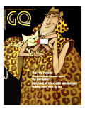 GQ Cover - November 1970 Premium Giclee Print by Ziraldo Alves Pinto