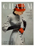 Charm Cover - January 1951 Premium Giclee Print by Carmen Schiavone